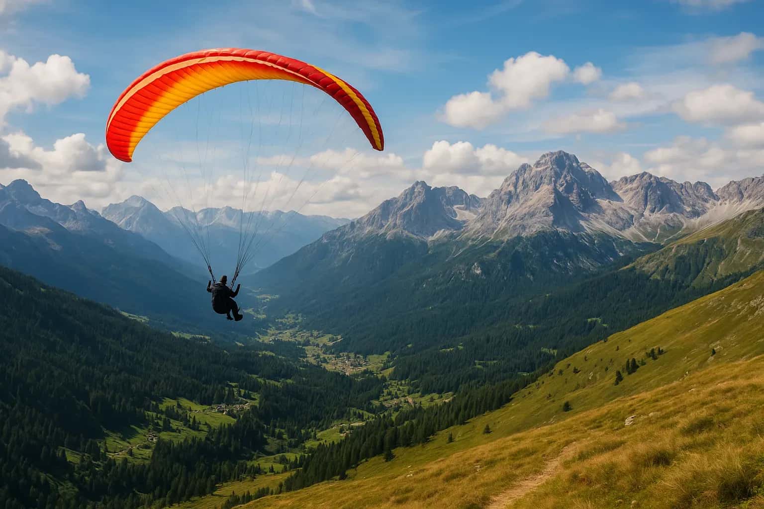 Dove volare in parapendio in Italia